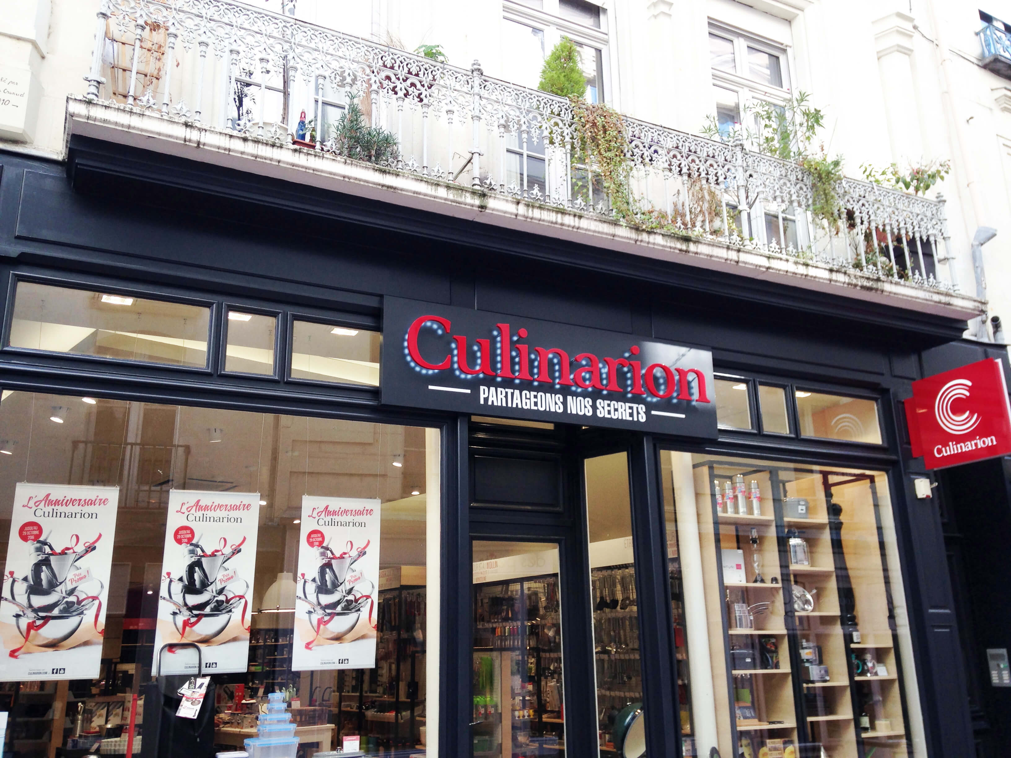 Rénovation d'un magasin dans le centre ville d'Angers