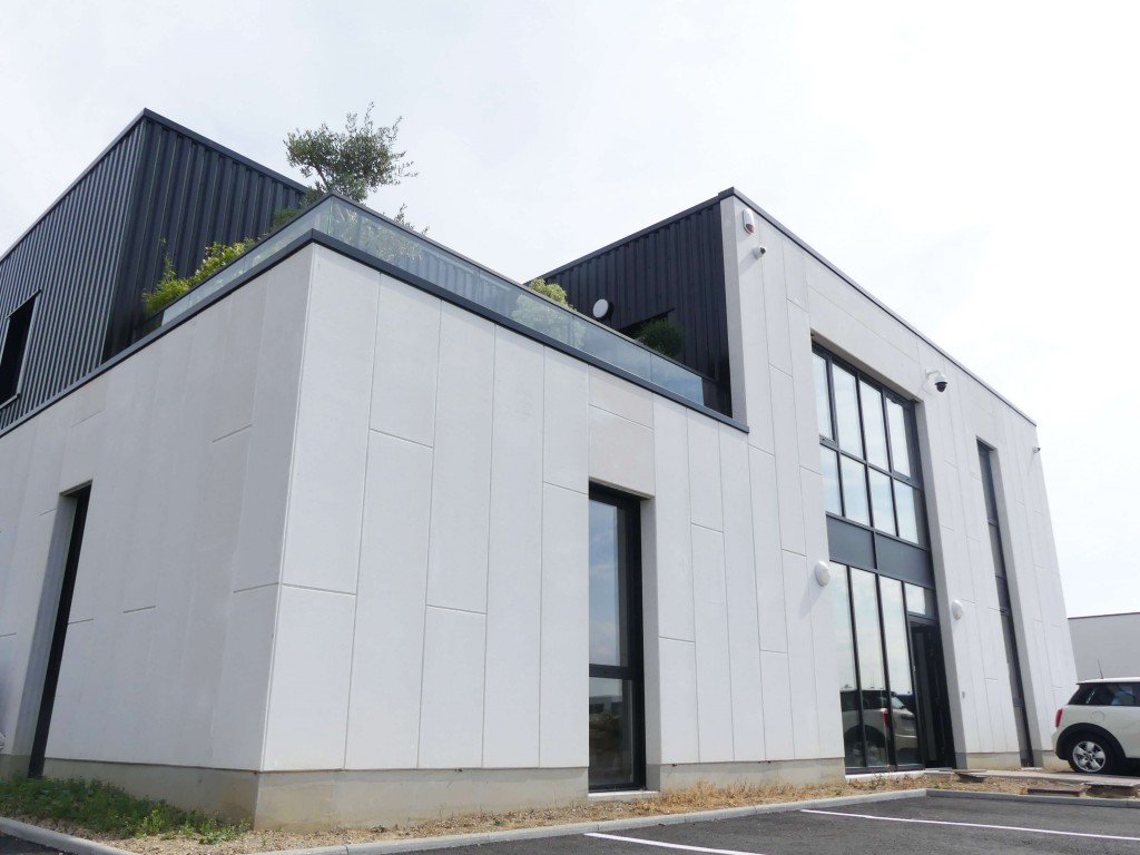 Construction d'un bâtiment industriel Bureaux travail